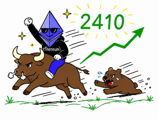 Bullish Structure Break Drives Ethereum (ETH) Up 1.8% to $2,410.56
